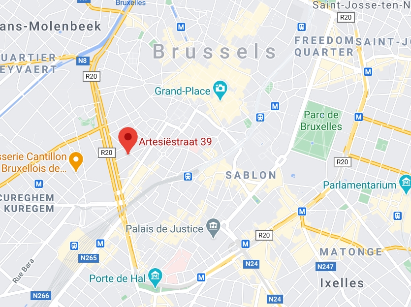 carte jeux de piste Bruxelles